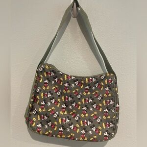 Disney Mickey Mouse Shoulder Bag - Olive